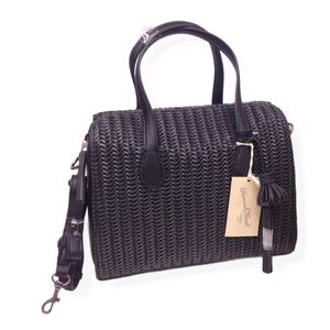 Universal Thread Faux Leather Woven Crossbody Bag